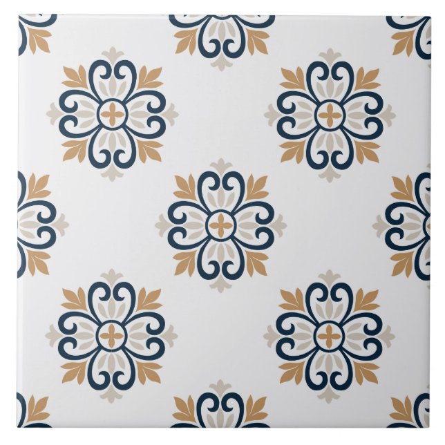 Portugiesisch Azulejos Fliese (Vorderseite)