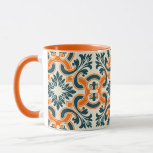 Portugiesisch-blaue Fliese Tasse