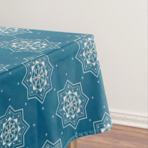 Portugiesisch-Blauer Azulejos-Muster Tischdecke