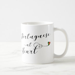 Portugiesisch im Herzen der Tasse, Portugal Kaffeetasse