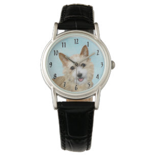 Portugiesisch Podengo Pequeno Malerei - Originelle Armbanduhr