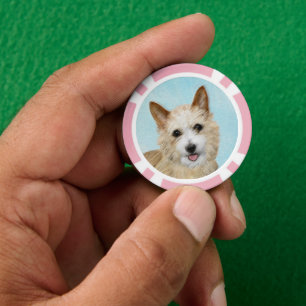 Portugiesisch Podengo Pequeno Malerei - Originelle Pokerchips