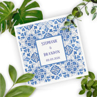 Portugiesisch Tiles Blue Mediterranean Wedding