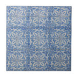 Portugiesisch Tiles Vintag Azulejos Blue White Fliese<br><div class="desc">Handgemalte traditionelle Fliesen aus Portugal. Muster der Perfektion. Azulejo blaue und weiße Blumenblätterfliesen Kunstwerke. Die perfekte Dekoration,  das ideale Geschenk für jeden Anlass.</div>