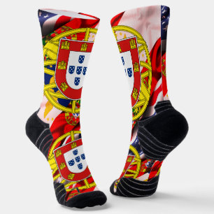 Portugiesische Amerikaner Socken