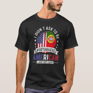 Portugiesische amerikanische Länder Flaggen: Portu T-Shirt