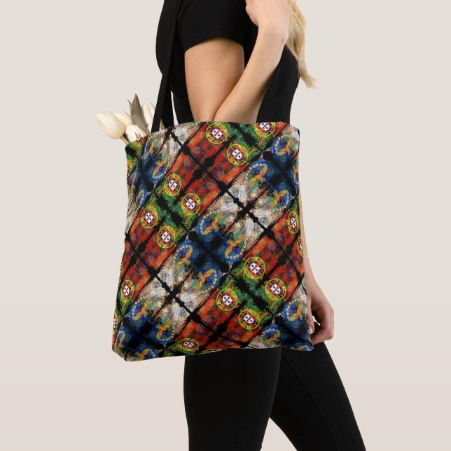 Portugiesische Azoren-FlaggenTote Tasche (Von Nahem)