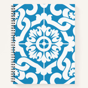 Portugiesische blaue Fliesen 1 Notizbuch