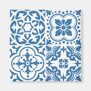 Portugiesische blaue Fliesen 2 Magnet