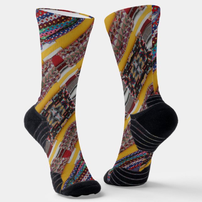 Portugiesische Crew Socks Socken (Gewinkelt)