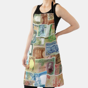 Portugiesische Designs All-Over-Print-Schürze Schürze