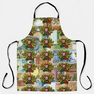 Portugiesische Designs All-Over-Print-Schürze Schürze