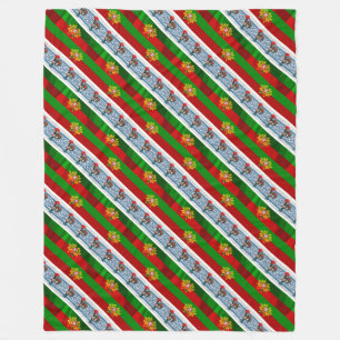 Portugiesische Designs Fleecedecke