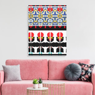 Portugiesische Designs Leinwand