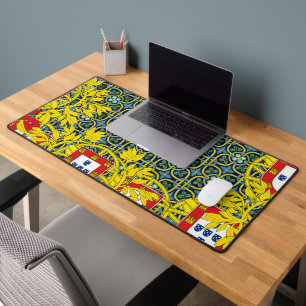 Portugiesische Designs Schreibtischunterlage