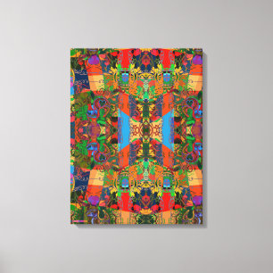 Portugiesische Designs Stretched Canvas Print Leinwanddruck