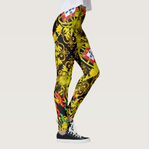 Portugiesische Entwürfe Leggings