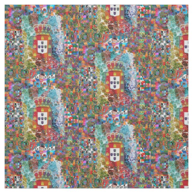 Portugiesische Entwürfe Stoff (Muster)