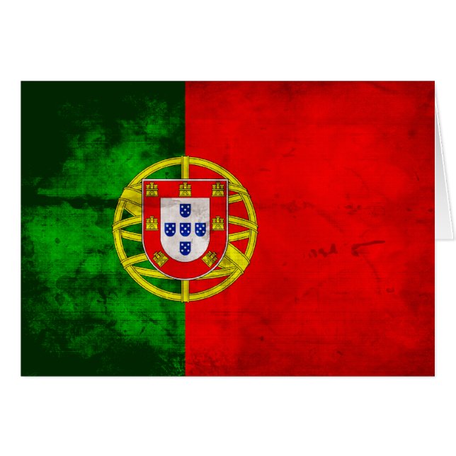 Portugiesische Flagge (Vorderseite (Horizontal))