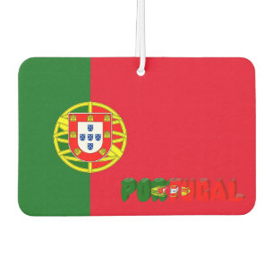 Portugiesische Flagge Autolufterfrischer