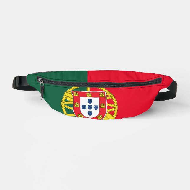 Portugiesische Flagge Bauchtasche (Vorderseite)
