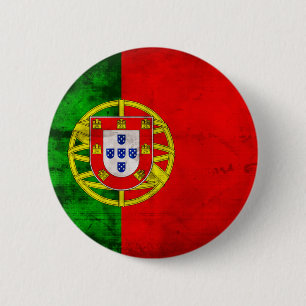 Portugiesische Flagge Button