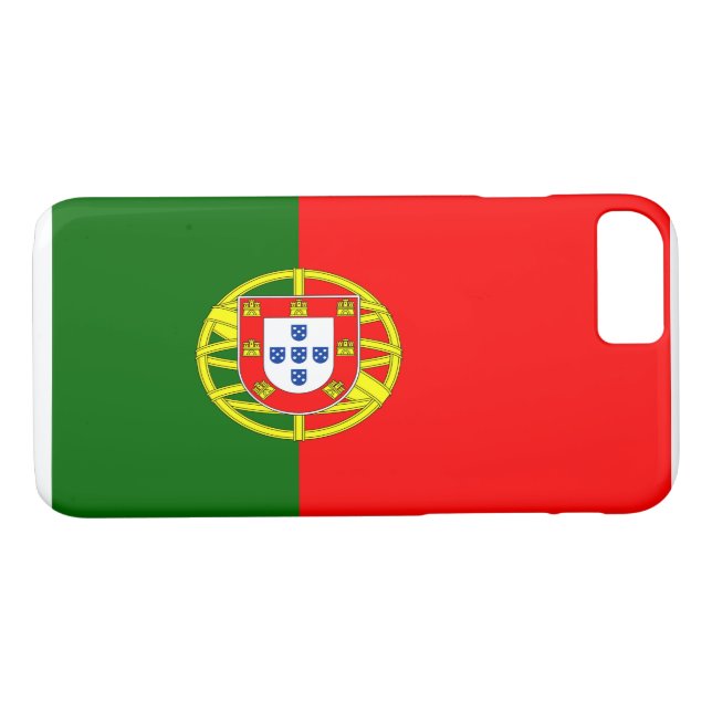 portugiesische Flagge Case-Mate iPhone Hülle (Rückseite (Horizontal))