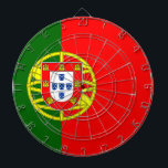 portugiesische Flagge Dartscheibe<br><div class="desc">portugiesische Flagge</div>