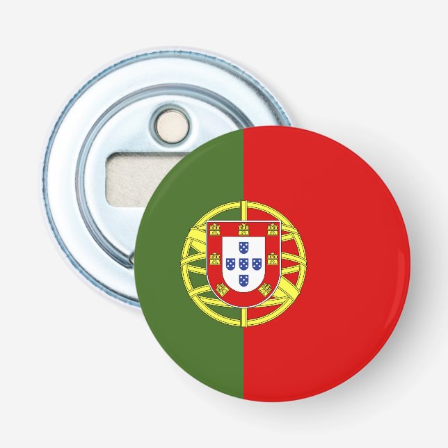Portugiesische Flagge Flaschenöffner (Vorderseite)
