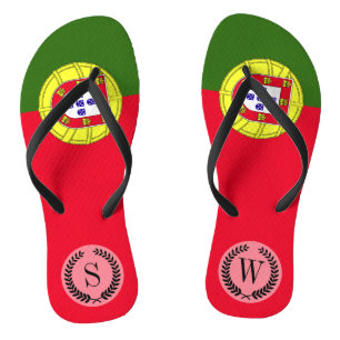 Portugiesische Flagge Flip Flops