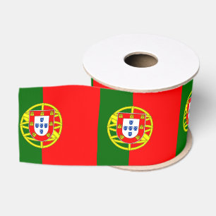 Portugiesische Flagge für Reisen, Urlaub/Sport Ripsband