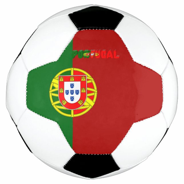 Portugiesische Flagge Fußball (Vorderseite)