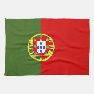 Portugiesische Flagge Geschirrtuch