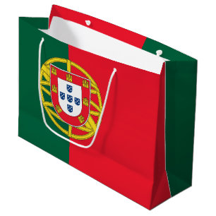 Portugiesische Flagge Große Geschenktüte