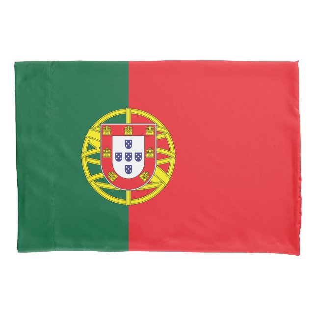 portugiesische Flagge Kissenbezug (Vorderseite)