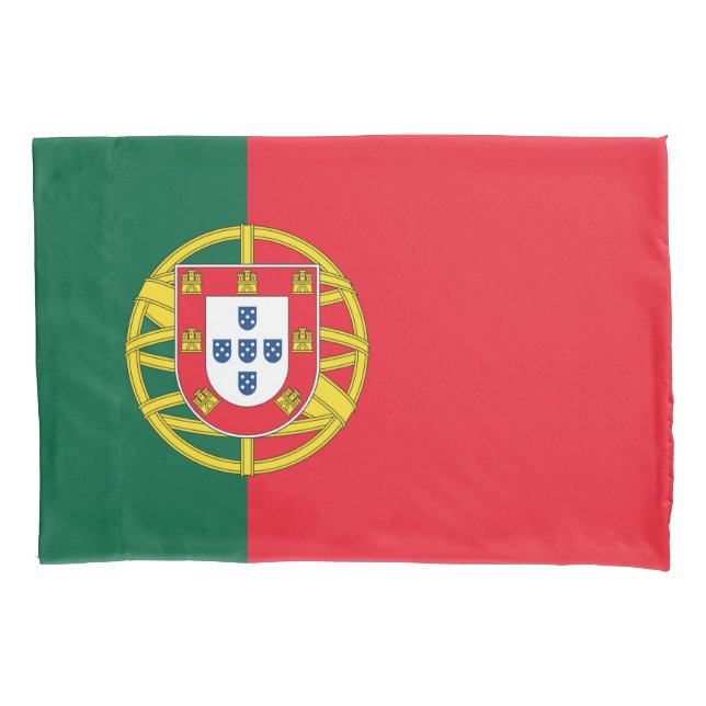 Portugiesische Flagge Kissenbezug (Vorderseite)