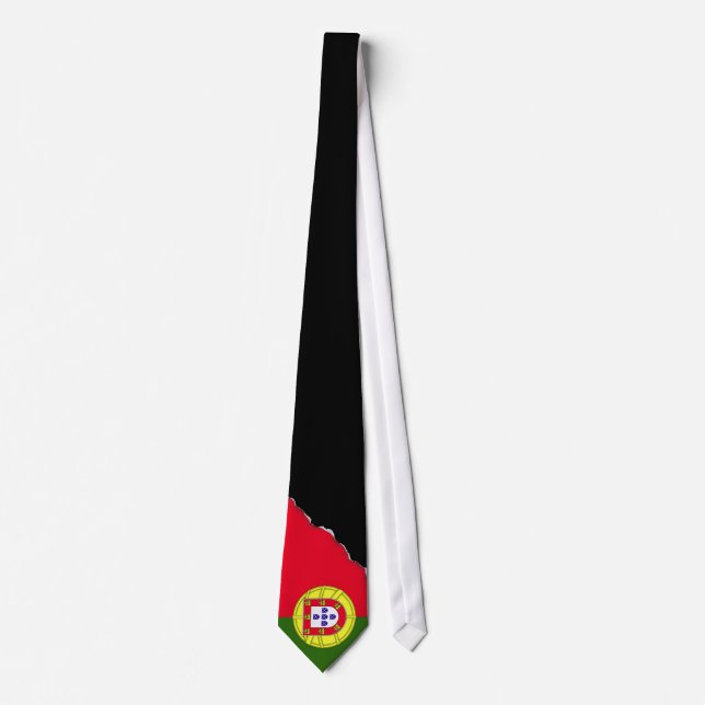 portugiesische Flagge Krawatte (Vorderseite)
