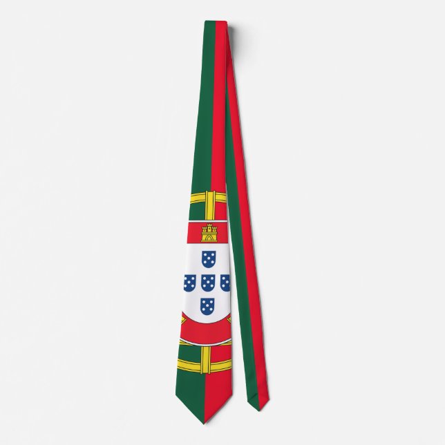 Portugiesische Flagge Krawatte (Vorderseite)