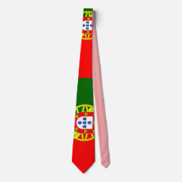 Portugiesische Flagge - Krawatte der Männer