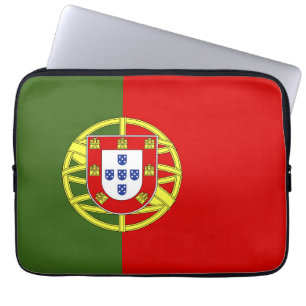 Portugiesische Flagge Laptopschutzhülle