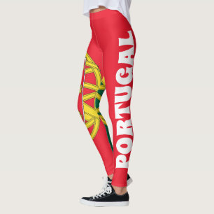 Portugiesische Flagge Leggings