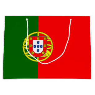 Portugiesische Flagge (Portugal) Große Geschenktüte