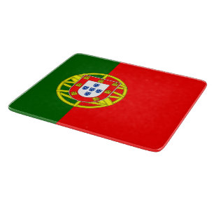 Portugiesische Flagge (Portugal) Schneidebrett