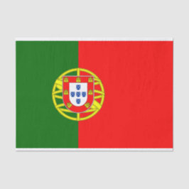 Portugiesische Flagge (Portugal) Seidenpapier