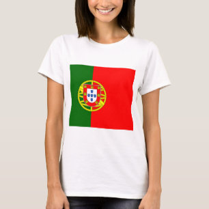 Portugiesische Flagge (Portugal) T-Shirt