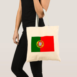 Portugiesische Flagge (Portugal) Tragetasche