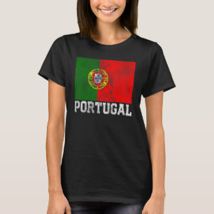 Portugiesische Flagge Pride Roots Country Famile T-Shirt
