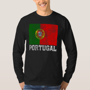 Portugiesische Flagge Pride Roots Country Famile T-Shirt