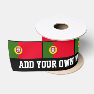 Portugiesische Flagge Satinband