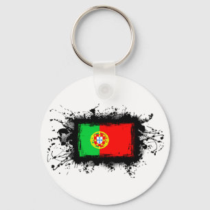 portugiesische Flagge Schlüsselanhänger